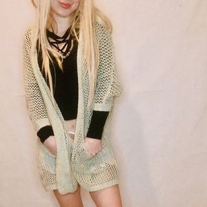 Fresh Mesh mermaid 🧜🏼‍♀️ net cardigan